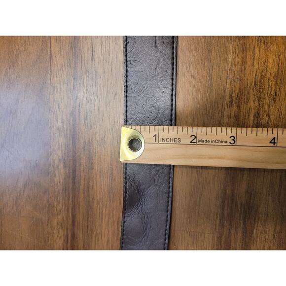 Michael Kors Women’s Reversible Belt XL Brown MK Logo Style 554360 EUC - Picture 8 of 8
